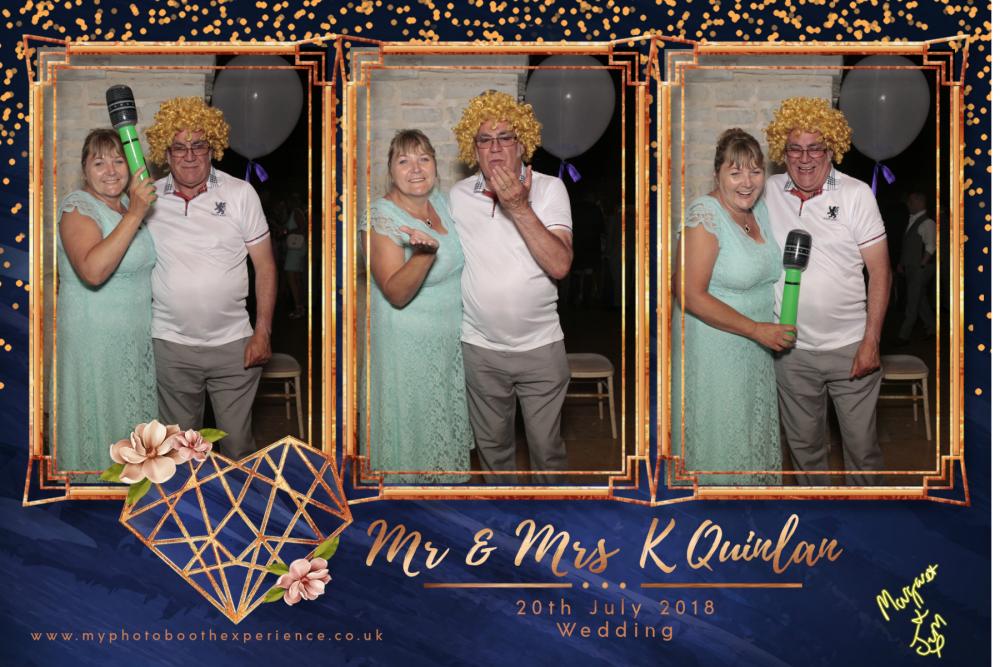 Mr & Mrs K Quinlan | View more photos from the event at gallery.myphotoboothexperience.co.uk/u/MyPhotoBoothExperienceLtd/Mr-Mrs-K-Quinlan
